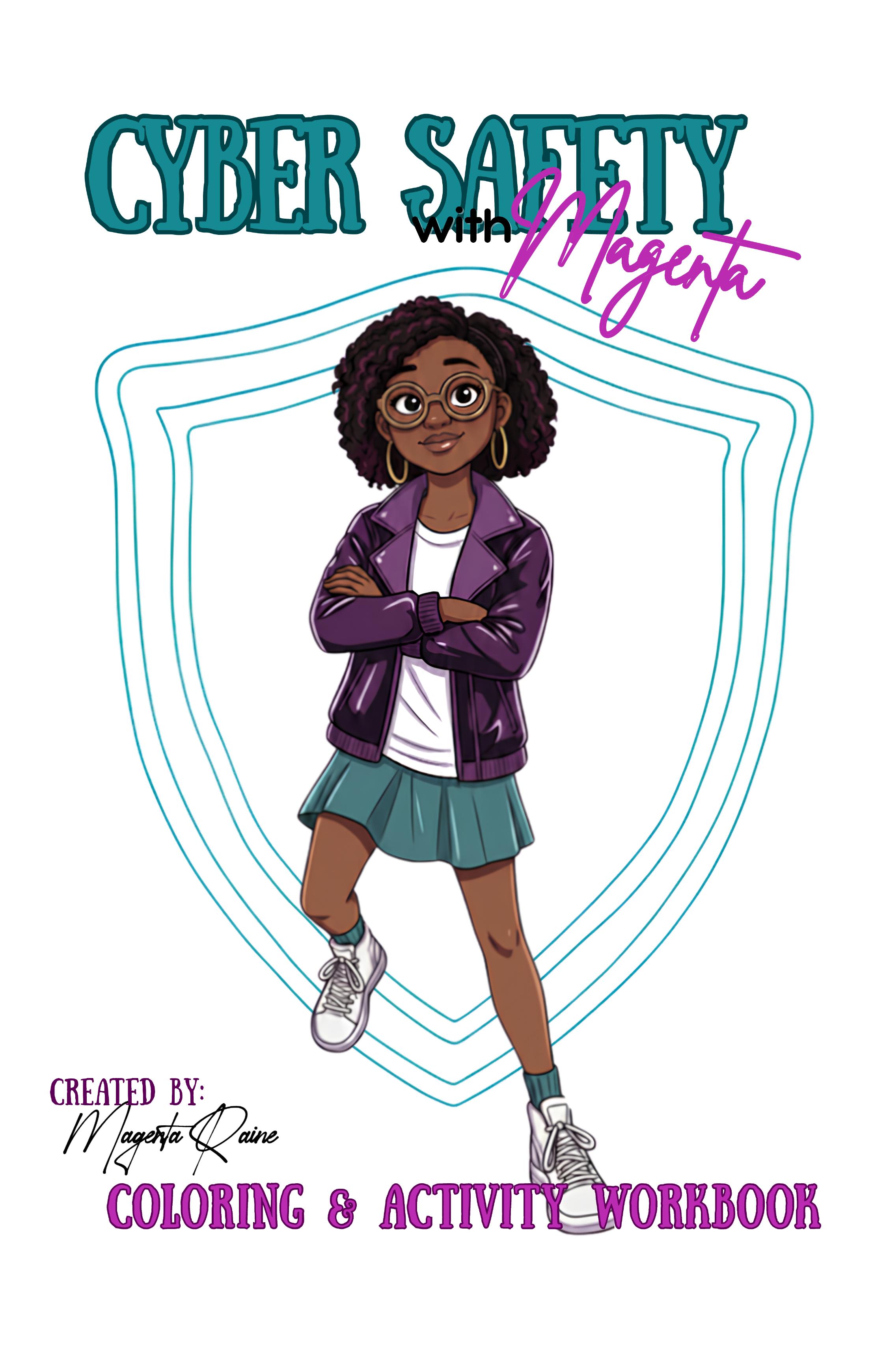 Cyber Safety with Magenta activity book front cover